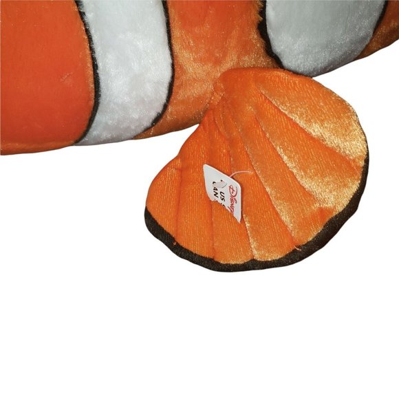 Disney Finding Nemo Stuffed Plush Toy  16 inch Tags are ripped See Pics GUC - Picture 4 of 5